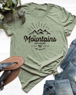 The Outdoors Are Calling Tee