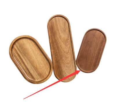 Japanese Style Wooden Oval Trays