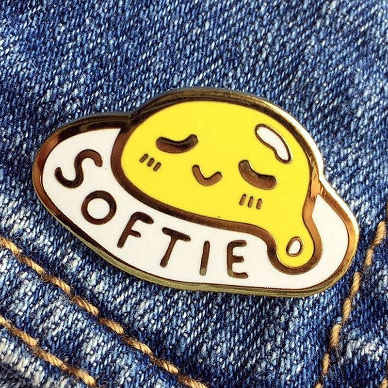 Softie Enamel Pin
